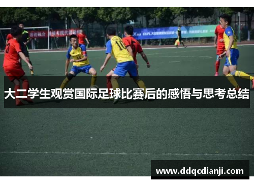 大二学生观赏国际足球比赛后的感悟与思考总结